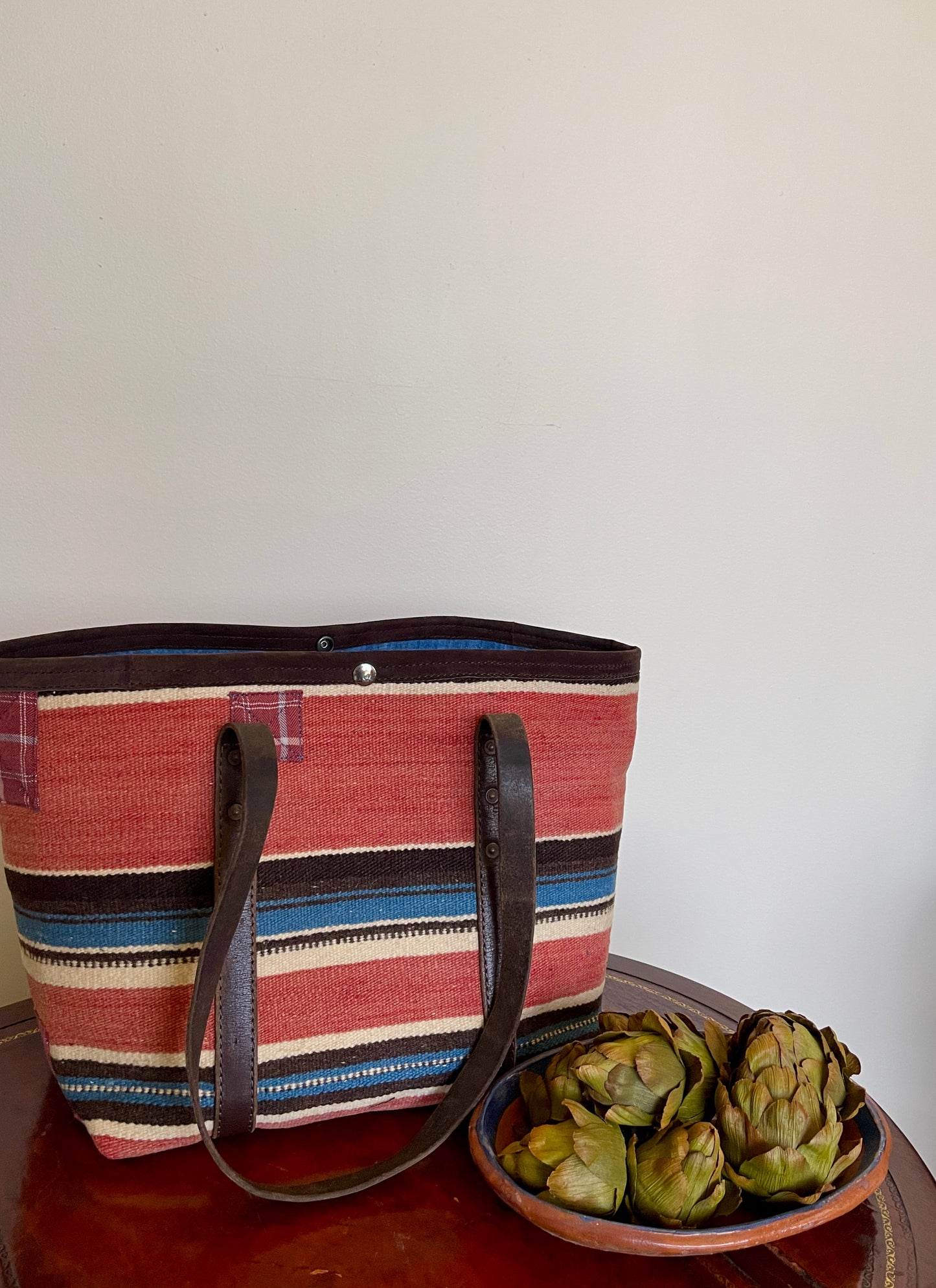 Tote - Vintage Mexican Taxcoco Weaving