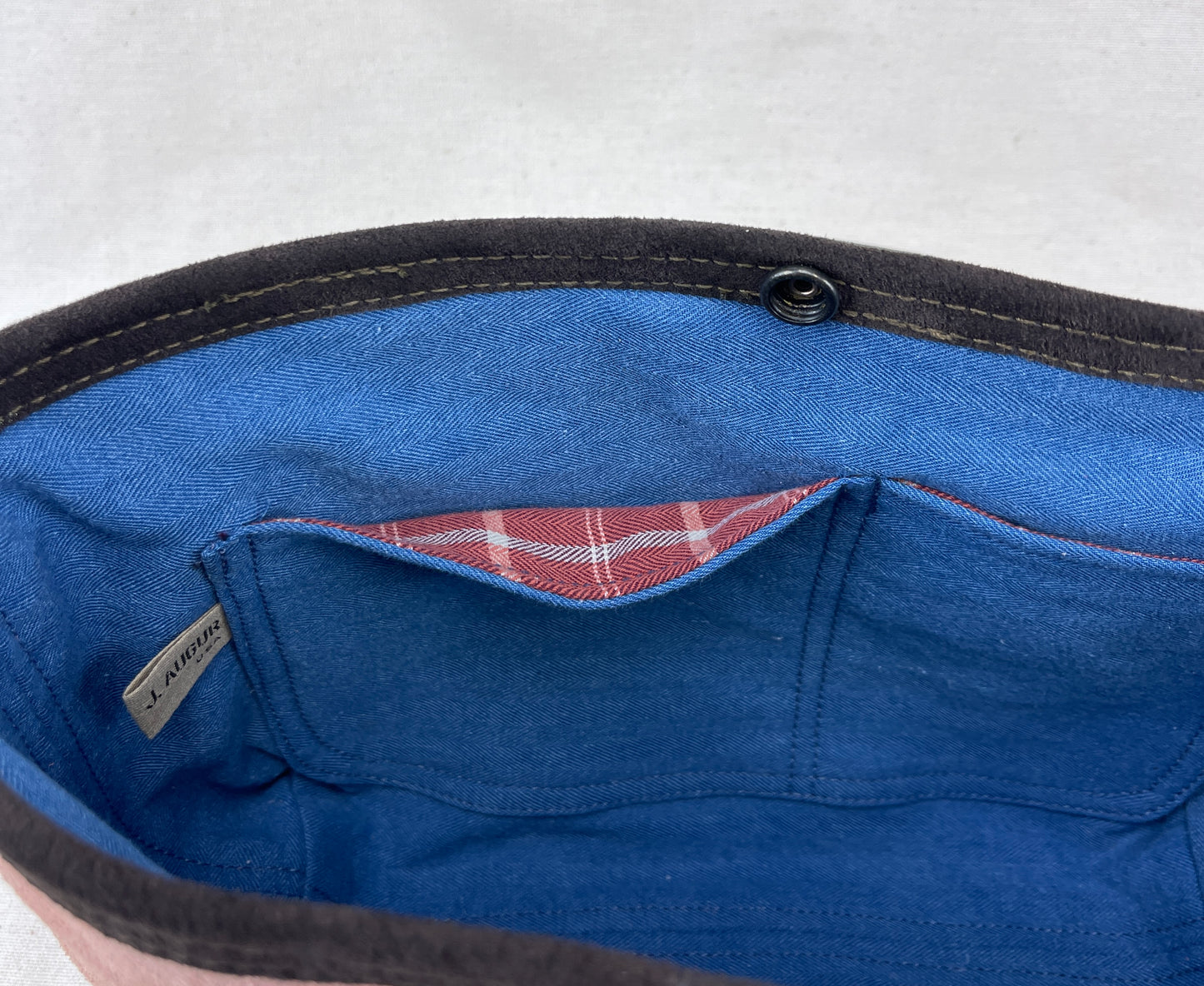 Tiny Tote - Suede x Leather with Concho