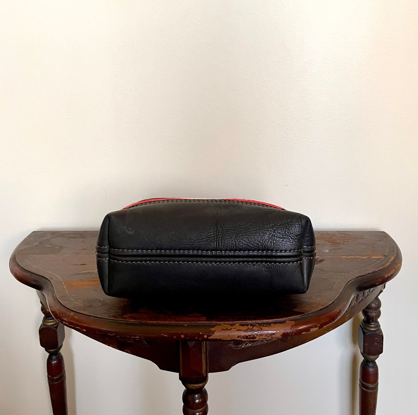 Mini Bucket - Vintage Navajo x Leather