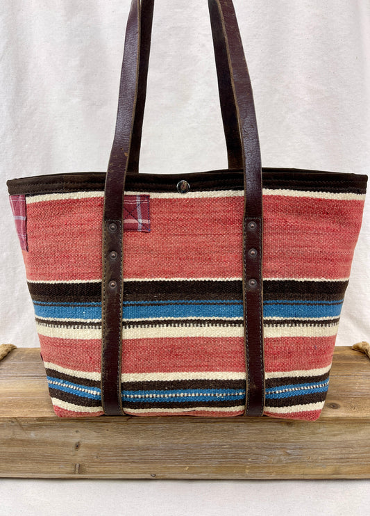 Tote - Vintage Mexican Taxcoco Weaving