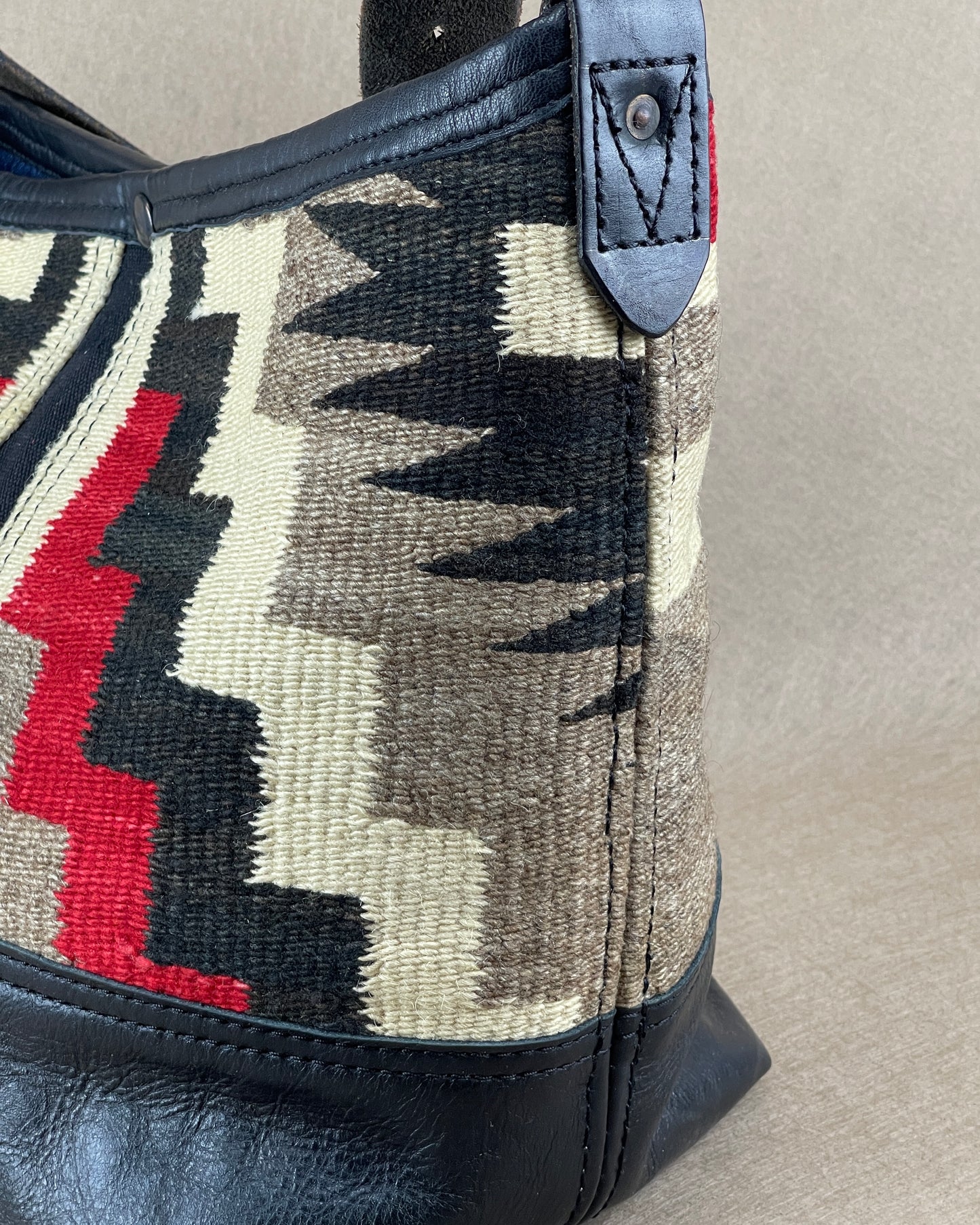 Hobo - Vintage Navajo Weaving x Leather