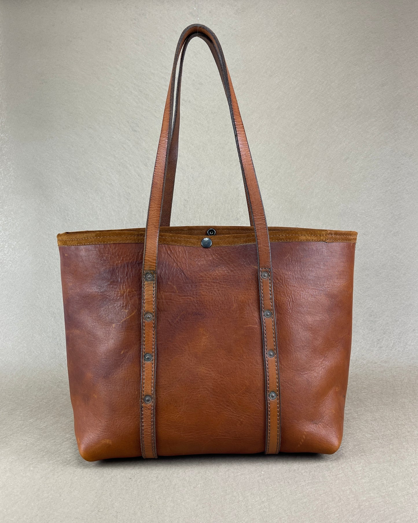 Tote - All Vintage Copper Leather