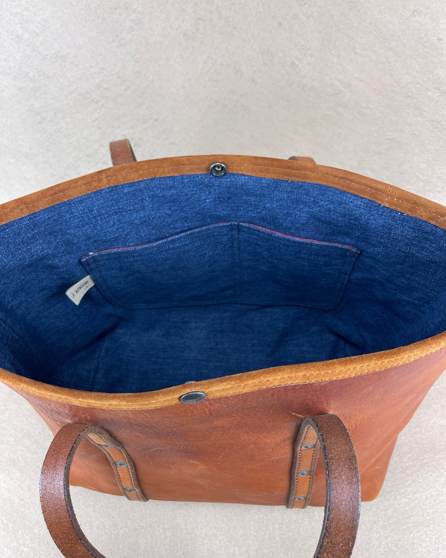 Tote - All Vintage Copper Leather