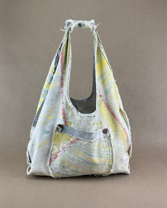 Shopper Hobo - Painter's Drop Cloth
