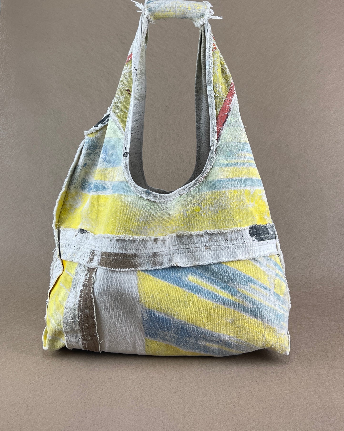 Shopper Hobo - Painter's Drop Cloth