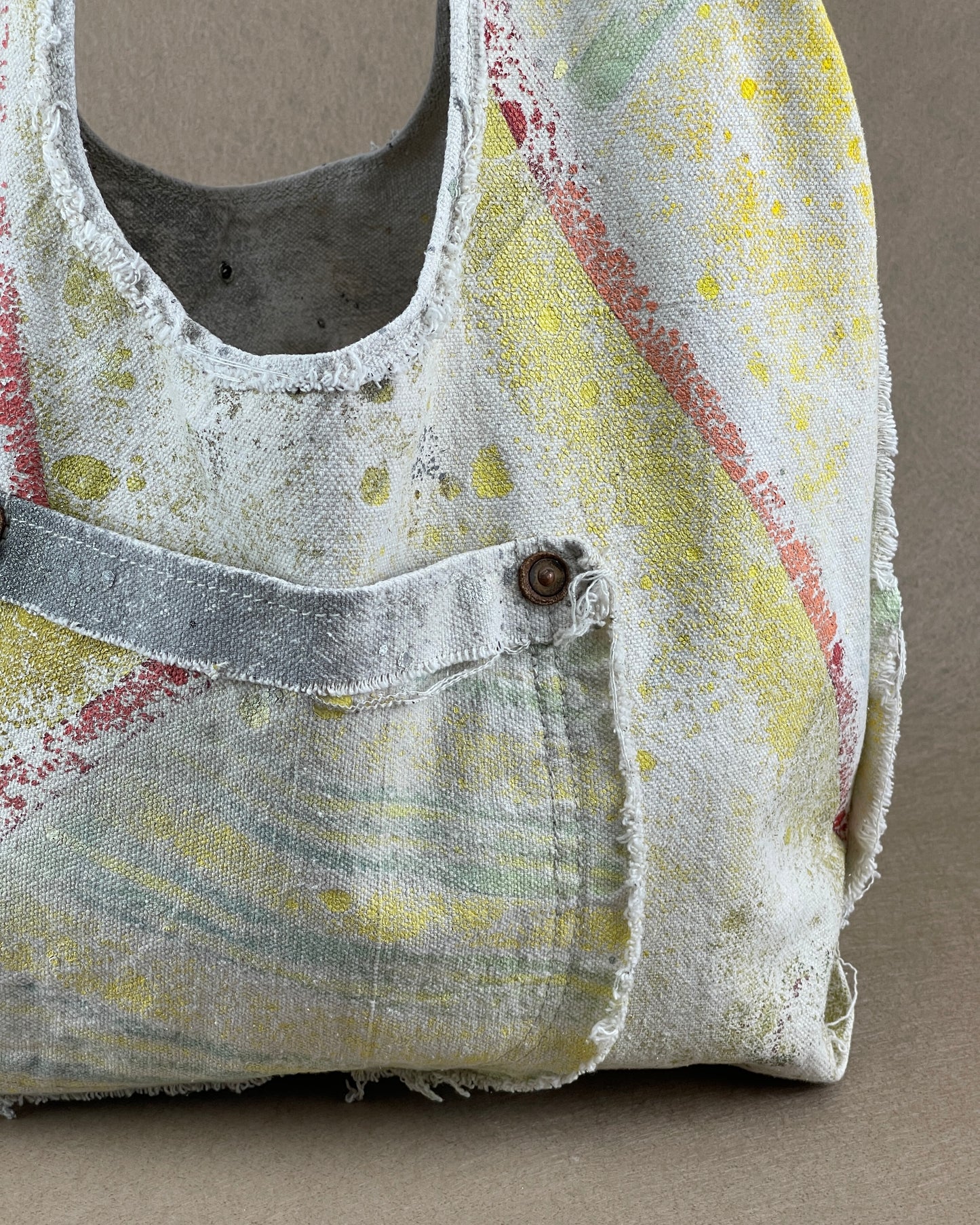 Shopper Hobo - Painter's Drop Cloth