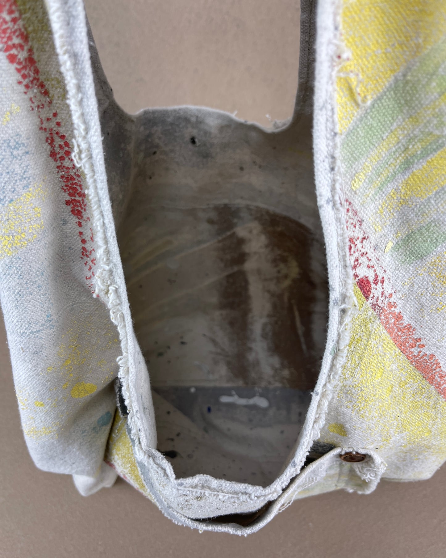 Shopper Hobo - Painter's Drop Cloth