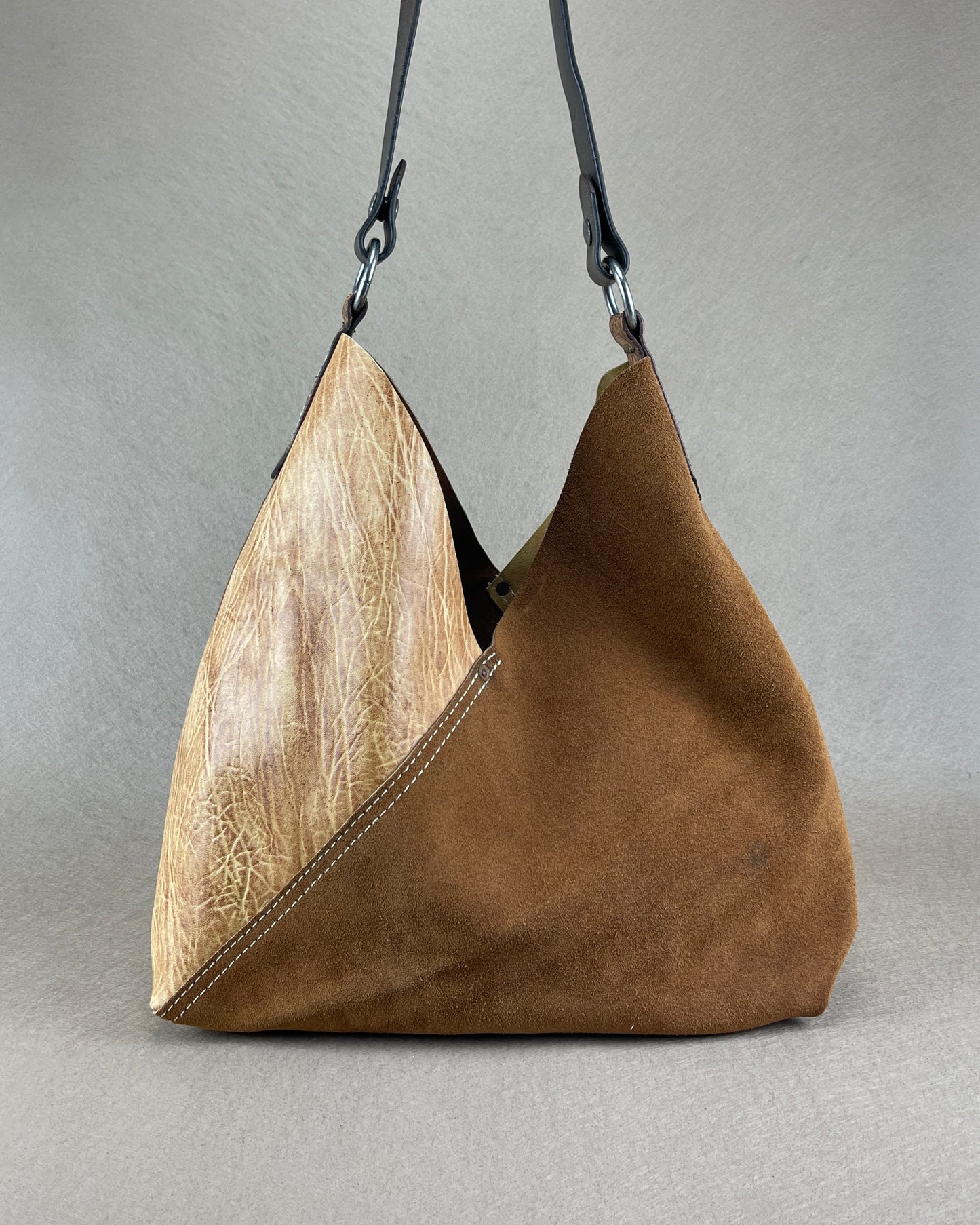 Hobo - New x Vintage Leather Shopper - Saffron