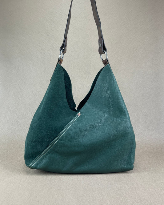 Hobo - New x Vintage Leather Shopper - Evergreen