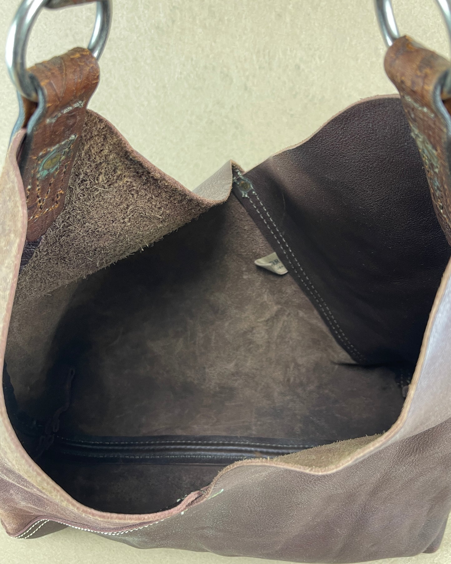 Hobo - New x Vintage Leather Shopper - Henna