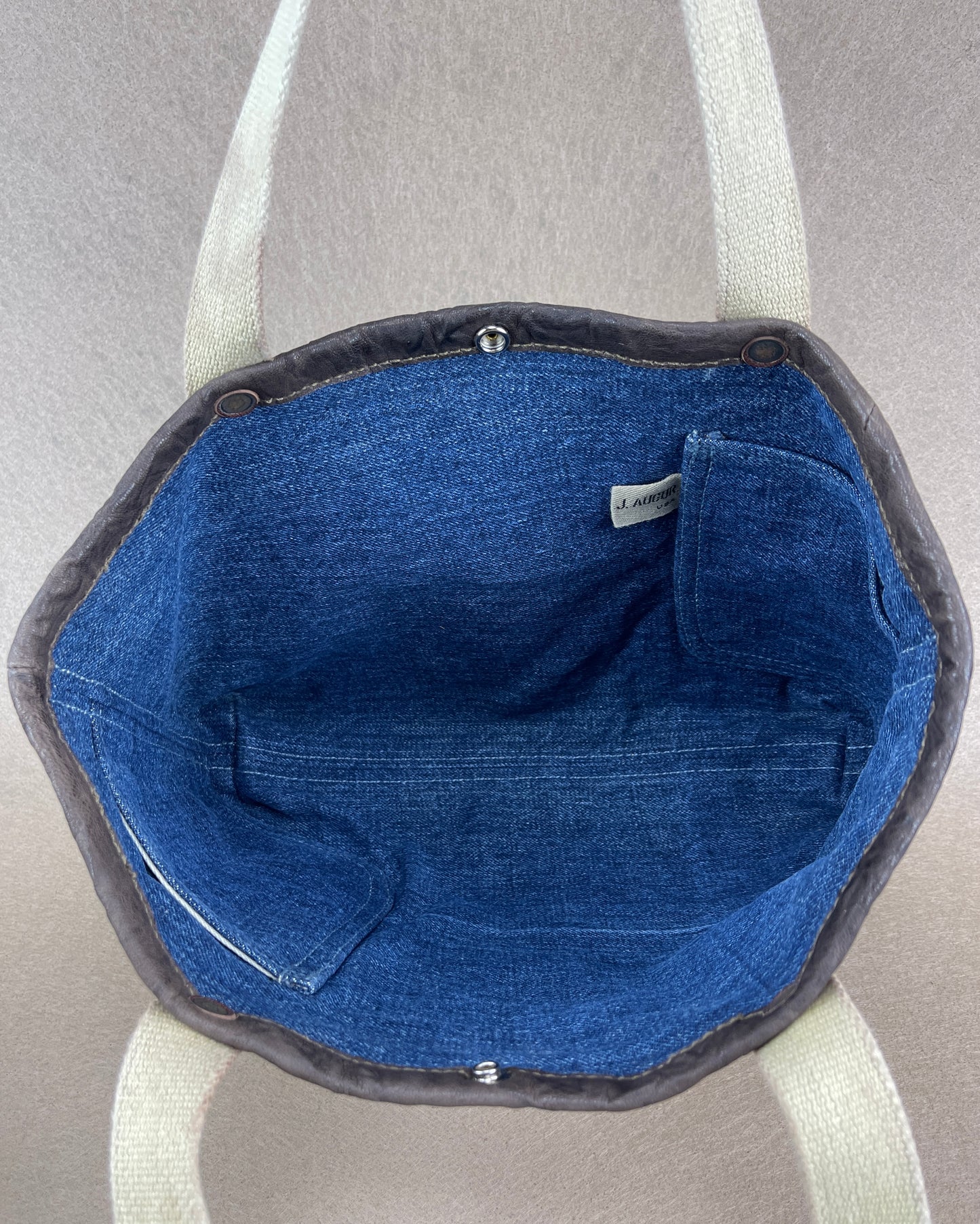 Tiny Tote - Vintage Camp Blanket Pastel/Pine