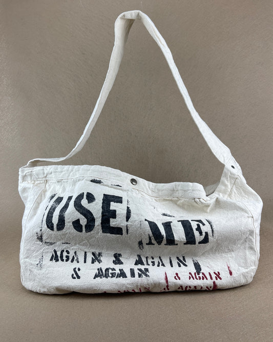 Newsboy - USE ME - Hand Stenciled