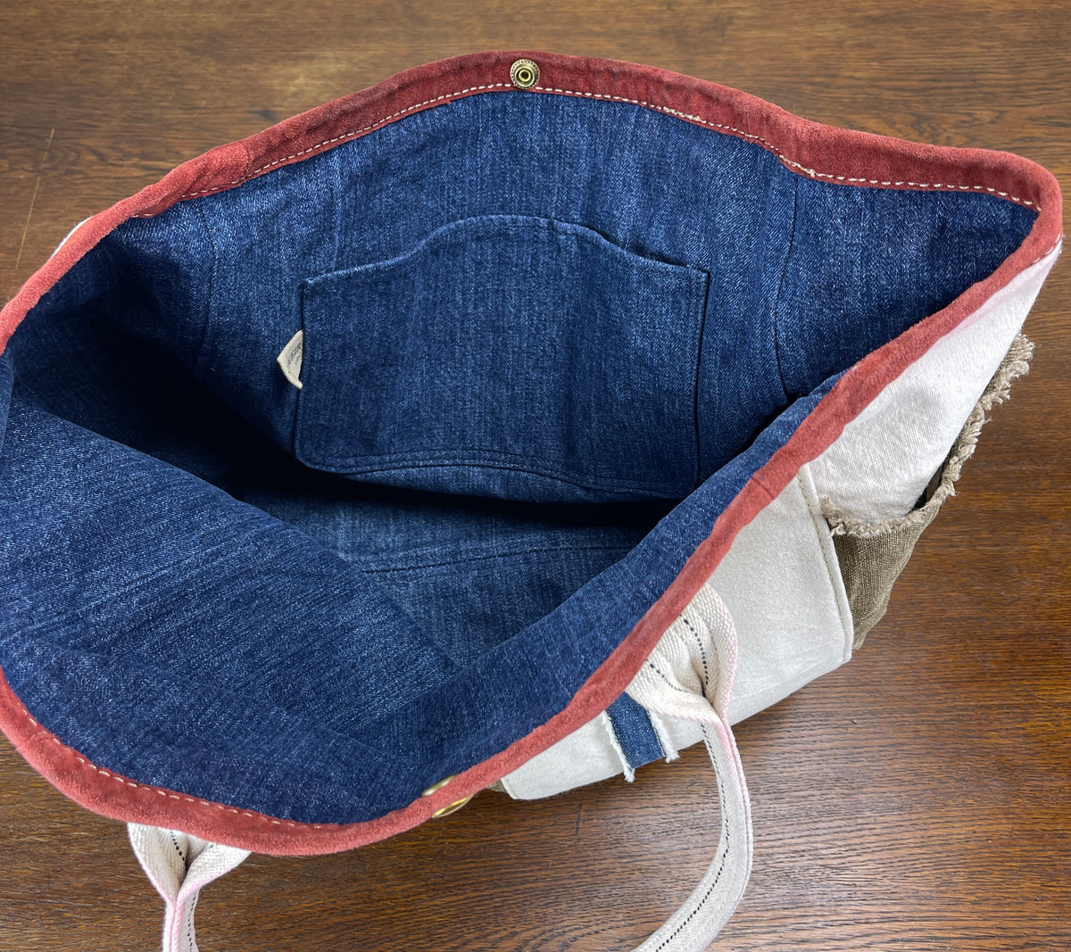 Utility Vintage Canvas Tote x Brick Binding