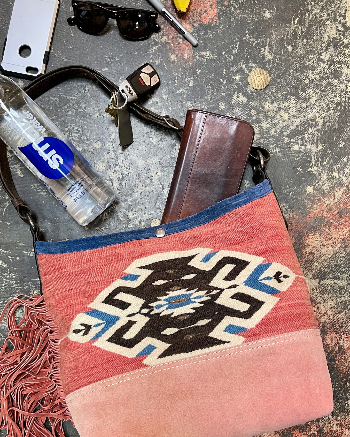 Hobo - Texcoco Woven Textile - Fringed